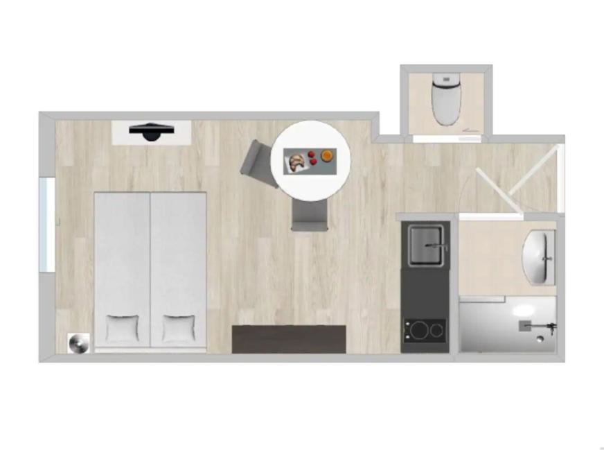 Apartmán Budget Studio Berlioz Nice Exteriér fotografie